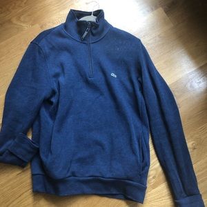 Lacoste Quarter Zip Men’s Sweater / Men’s Large